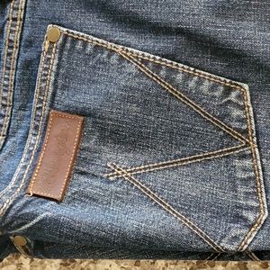 Wrangler Retro Slim Straight Leg Jeans Size 38x36